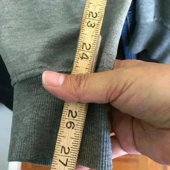 Vtg Phat Farm Gray Black Cuffed Sweat pants Joggers Waist String Medium - Picture 7 of 10